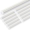 imageEnsenior 10 Pack 8 FT Led Shop Lights 6000K Clear White 10000LM Super Bright 72W Equivalency 936W Commercial Bay Lighting UShaped Linkable Shop Lights Plug in for Garage Workshop FCC Certified6000K