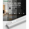 imageEnsenior 12 Inch Hand Wave Motion Sensor LED Under Cabinet Lighting with Hardwired or Plugin Installation Dimmable Under Counter Lights with 24G Wireless Control for Kitchen 5CCT 120V 8W 500LM1 Pack