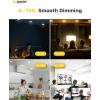imageEnsenior 12 Pack 6 Inch LED Recessed Ceiling Light Dimmable 2700K5000K 5CCT 1200LM 12W 120V High Brightness Canless Wafer Downlight  ETLampampFCCampampIC6000k  Clear White