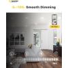imageEnsenior 12 Pack 6 Inch LED Recessed Ceiling Light Dimmable 2700K5000K 5CCT 1200LM 12W 120V High Brightness Canless Wafer Downlight  ETLampampFCCampampIC6000k  Clear White