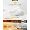 imageEnsenior 24 Inch LED Under Cabinet Lighting Hardwired 5CCT 14W 930LM 2700K3000K3500K4000K5000K Wired Under Cabinet Lights Dimmable Under Counter Lights for Kitchen FCC 1 Pack2 Pack