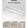 imageEnsenior 24 Inch LED Under Cabinet Lighting Hardwired 5CCT 14W 930LM 2700K3000K3500K4000K5000K Wired Under Cabinet Lights Dimmable Under Counter Lights for Kitchen FCC 1 Pack1 Pack