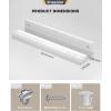 imageEnsenior 24 Inch LED Under Cabinet Lighting Hardwired 5CCT 14W 930LM 2700K3000K3500K4000K5000K Wired Under Cabinet Lights Dimmable Under Counter Lights for Kitchen FCC 1 Pack1 Pack
