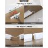 imageEnsenior 24 Inch LED Under Cabinet Lighting Hardwired or Plugin Installation 5CCT Color Selectable  2700K3000K3500K4000K5000K Dimmable Under Counter Lights for Kitchen FCC 120V 14W 930LM18 Inch