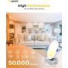 imageEnsenior 36 Pack 4 Inch LED Recessed Light Dimmable 2700K5000K 5CCT 750LM High Brightness 9W 120V Damp Rated UltraThin Canless Wafer Ceiling Light  ETL ampamp FCC ampamp IC6 Inch