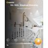 imageEnsenior 4 Pack 6 inch Gimbal Led Recessed Lighting 90 Rotatable and 5CCT Selectable Dimmable Eyeball Recessed Lights Canless Angled Adjustable Ceiling Downlight 1200LM 12W115WFCC Certified6 Pack