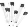 imageEnsenior 4 Pack Linkable Led Shop Light 4ft for Garage 4400 High Lumens 36W Equivalent 280W 5000K Daylight 48 Inch Utility Surface or Hanging Mount Fixtures White ETL CertifiedBlack