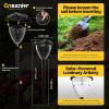 imageEnsenior 8Pack Solar Lights Outdoor Auto ONOff 6500K LED Solar Garden Lights for Pathway Yard Patio Walkway Planter Waterproof EnergyEfficient Landscape LightingWarm White
