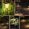 imageEnsenior 8Pack Solar Lights Outdoor Auto ONOff 6500K LED Solar Garden Lights for Pathway Yard Patio Walkway Planter Waterproof EnergyEfficient Landscape LightingWarm White