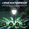 imageEnsenior 8Pack Solar Lights Outdoor Auto ONOff 6500K LED Solar Garden Lights for Pathway Yard Patio Walkway Planter Waterproof EnergyEfficient Landscape LightingCool White