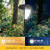 imageEnsenior 8Pack Solar Lights Outdoor Auto ONOff 6500K LED Solar Garden Lights for Pathway Yard Patio Walkway Planter Waterproof EnergyEfficient Landscape LightingCool White