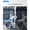 imageEnsenior 8Pack T5 LED Shop Lights 4FT 2000LM 6500K Super Bright White Integrated Single Fixture 20W Linkable Utility Commercial Lighting for GymGarageCeilingUnder Cabinet Plug ampamp Play2FTpack of 6
