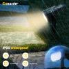 imageEnsenior Solar Spotlights Outdoor Brightness Adjustable 3000K LED Solar Garden Lights 56 LEDs Solar Powered Landscape Lights Auto ONOff Waterproof for YardGardenPathway  6 PackCool White