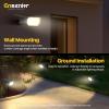 imageEnsenior Solar Spotlights Outdoor Brightness Adjustable 3000K LED Solar Garden Lights 56 LEDs Solar Powered Landscape Lights Auto ONOff Waterproof for YardGardenPathway  6 PackWarm White