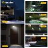 imageEnsenior Solar Spotlights Outdoor Brightness Adjustable 3000K LED Solar Garden Lights 56 LEDs Solar Powered Landscape Lights Auto ONOff Waterproof for YardGardenPathway  6 PackCool White