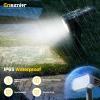 imageEnsenior Solar Spotlights Outdoor Waterproof RGB 71 Color Changing Mode Outdoor Landscape Lighting Automatic ONOff Solar Powered Spotlight for Yard Garden Pathway 6PackRGB Red  Green  Blue