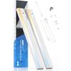 imageEnsenior 12 Inch Hand Wave LED Under Cabinet Lighting Plug in or Hardwired with Dimmable 5CCT CRI 90 24G Wireless Sync Under Counter Lights with for Kitchen 5CCT 120V 8W 500LM 2 Pack2 Pack