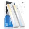 imageEnsenior 12 Inch Hand Wave LED Under Cabinet Lighting Plug in or Hardwired with Dimmable 5CCT CRI 90 24G Wireless Sync Under Counter Lights with for Kitchen 5CCT 120V 8W 500LM 2 Pack2 Pack