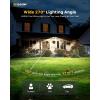 imageEnsenior Solar Lights Outdoor IP65 Waterproof Motion Sensor Outdoor Light with Remote Control 279 LED 4 Heads Solar Security Light with 4 Mode 270 Wide Angle Solar Flood Light for Outside 2 Packs2 Pack