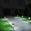 imageEnsenior 6Pack Solar Lights Outdoor 1677quot 3000K LED Solar Garden Lights for Pathway Yard Patio Walkway Planter Waterproof EnergyEfficient Landscape LightingCool White