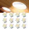imageEnsenior 4 Pack 4 inch 5CCT LED Gimbal Led Recessed Light with Junction Box 36090 Adjustable Directional Lighting Dimmable CRI90 2700K3000K3500K4000K5000K 900LM 10W85WETLampFCC BlackWhite6 Inch