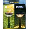 imageEnsenior Solar Pathway Lights Outdoor 8Pack Adjustable Height LED Lights Outdoor Waterproof IP65 for Garden Landscape Auto OnOff Solar Powered Yard Lights for Walkway Warm WhiteWarm White