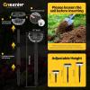 imageEnsenior Solar Pathway Lights Outdoor 8Pack Adjustable Height LED Lights Outdoor Waterproof IP65 for Garden Landscape Auto OnOff Solar Powered Yard Lights for Walkway Warm WhiteCool White