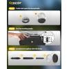 imageEnsenior Solar Pathway Lights Outdoor 8Pack Adjustable Height LED Lights Outdoor Waterproof IP65 for Garden Landscape Auto OnOff Solar Powered Yard Lights for Walkway Warm WhiteWarm White
