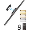 image:image5W Rechargeable Motion Sensor Light Bar 2000mAh Dimmable Under Cabinet Lighting Wireless with Digital Battery Display 130 Rotatable Magnetic Closet Lights Remote Control Stick on Lights DormMotion Sensor  1Pack