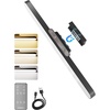 image:image5W Rechargeable Motion Sensor Light Bar 2000mAh Dimmable Under Cabinet Lighting Wireless with Digital Battery Display 130 Rotatable Magnetic Closet Lights Remote Control Stick on Lights DormNo Sensor  1Pack