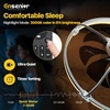 image:imageEnsenior Ceiling Fans with Lights and Remote 24 Low Profile Ceiling Fan Flush Mount APP Control 6 Speed 3CCT Quiet Reversible DC Motor Dimmable Modern Ceiling Fan with Light for BedroomWhiteWhite