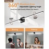 image:imageEnsenior Modern Brushed Nickel Bathroom Vanity Light 24 inch Builtin Dimmer 1100LM Dimmable 5CCT Led Bath Lights Bar Vanity Light for Bathroom Mirror Cabinets BedroomFCC amp ETL CertificatedBlack