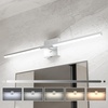 image:imageEnsenior Modern Brushed Nickel Bathroom Vanity Light 24 inch Builtin Dimmer 1100LM Dimmable 5CCT Led Bath Lights Bar Vanity Light for Bathroom Mirror Cabinets BedroomFCC amp ETL CertificatedMatte Grey