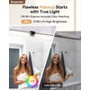 image:imageEnsenior Modern Brushed Nickel Bathroom Vanity Light 24 inch Builtin Dimmer 1100LM Dimmable 5CCT Led Bath Lights Bar Vanity Light for Bathroom Mirror Cabinets BedroomFCC amp ETL CertificatedBlack