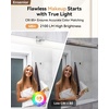 image:imageEnsenior Modern Brushed Nickel Bathroom Vanity Light 24 inch Builtin Dimmer 1100LM Dimmable 5CCT Led Bath Lights Bar Vanity Light for Bathroom Mirror Cabinets BedroomFCC amp ETL CertificatedMatte Grey