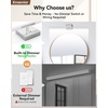 image:imageEnsenior Modern Brushed Nickel Bathroom Vanity Light 24 inch Builtin Dimmer 1100LM Dimmable 5CCT Led Bath Lights Bar Vanity Light for Bathroom Mirror Cabinets BedroomFCC amp ETL CertificatedMatte Grey