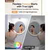 image:imageEnsenior Modern Brushed Nickel Bathroom Vanity Light 24 inch Builtin Dimmer 1100LM Dimmable 5CCT Led Bath Lights Bar Vanity Light for Bathroom Mirror Cabinets BedroomFCC amp ETL CertificatedMatte Grey