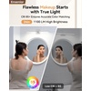 image:imageEnsenior Modern Brushed Nickel Bathroom Vanity Light 24 inch Builtin Dimmer 1100LM Dimmable 5CCT Led Bath Lights Bar Vanity Light for Bathroom Mirror Cabinets BedroomFCC amp ETL CertificatedMatte Grey