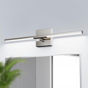 image:imageEnsenior Modern Brushed Nickel Bathroom Vanity Light 24 inch Builtin Dimmer 1100LM Dimmable 5CCT Led Bath Lights Bar Vanity Light for Bathroom Mirror Cabinets BedroomFCC amp ETL CertificatedBrushed Nickel