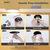 image:imageEnsenior 16 Pack 3 Inch LED Recessed Ceiling Light Dimmable 2700K5000K 5CCT 500LM 6W 120V High Brightness Canless Wafer Downlight  ETLampFCCampIC5000k4000k3000k  3cct White