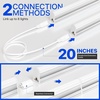 image:imageEnsenior 4FT LED Shop Lights T5 6500K Super Bright Garage Lighting 2 Pack4 FEET