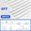 image:imageEnsenior 4FT LED Shop Lights T5 6500K Super Bright Garage Lighting 2 Pack4 FEET
