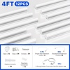 image:imageEnsenior 4FT LED Shop Lights T5 6500K Super Bright Garage Lighting 2 Pack4 FEET