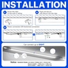 image:imageEnsenior 4FT LED Shop Lights T5 6500K Super Bright Garage Lighting 2 Pack4 FEET