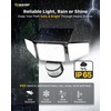 image:imageEnsenior Solar Motion Lights Outdoor Security Flood Lights 3Head 3Pack2 Pack