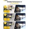 image:imageEnsenior Solar Motion Lights Outdoor Security Flood Lights 3Head 3Pack2 Pack