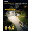 image:imageEnsenior Solar Motion Lights Outdoor Security Flood Lights 3Head 3Pack3 Pack