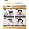 image:imageEnsenior 24 Pack 7 Inch LED Recessed Ceiling Light 5CCT 1600LM 15W 120V5000k4000k3500k3000k2700k  5cct Black