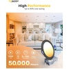 image:imageEnsenior 24 Pack 7 Inch LED Recessed Ceiling Light 5CCT 1600LM 15W 120V5000k4000k3500k3000k2700k  5cct Black