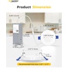image:imageEnsenior 24 Pack 7 Inch LED Recessed Ceiling Light 5CCT 1600LM 15W 120V5000k4000k3500k3000k2700k  5cct White